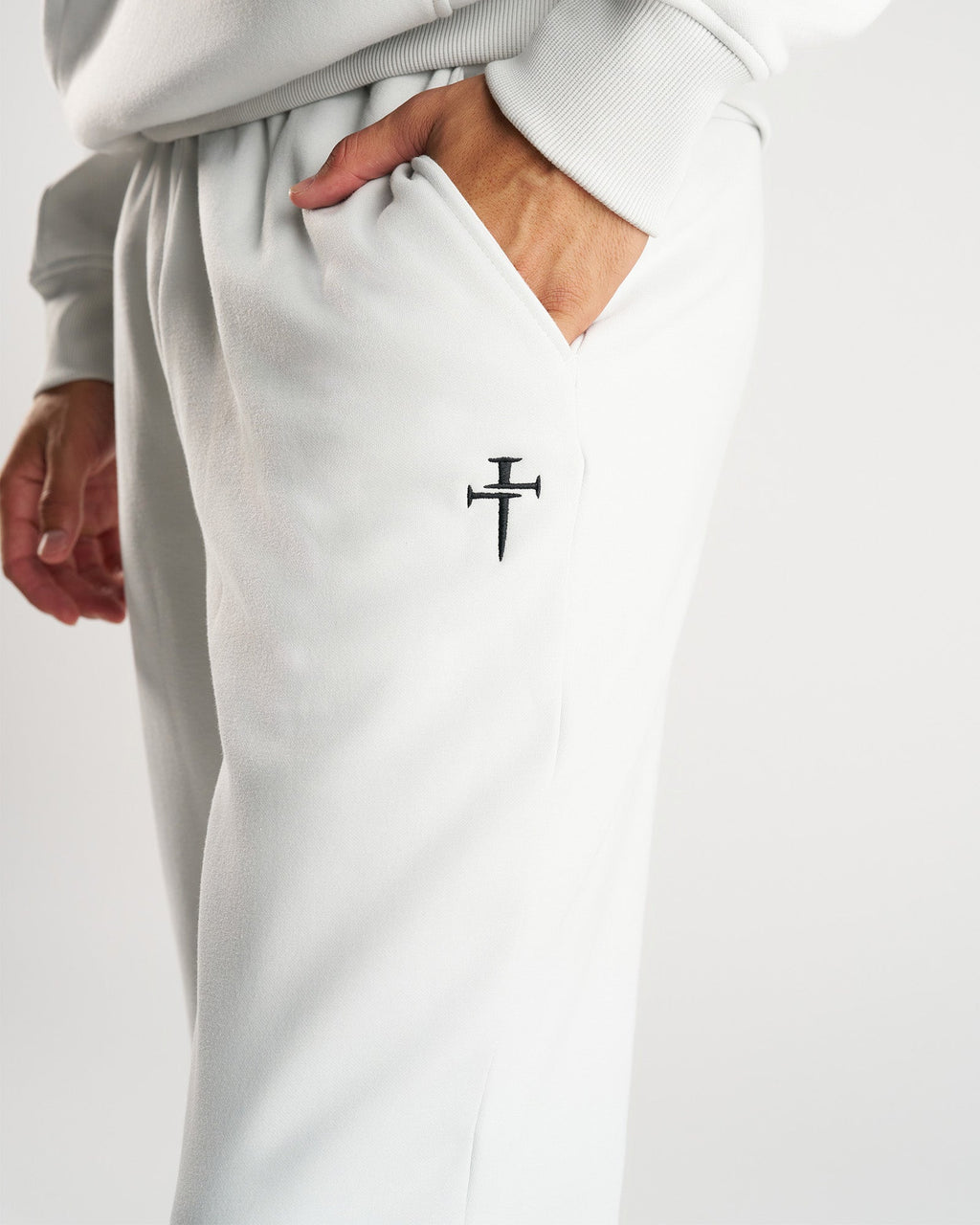 Signature Fleece Sweatpants - Stone