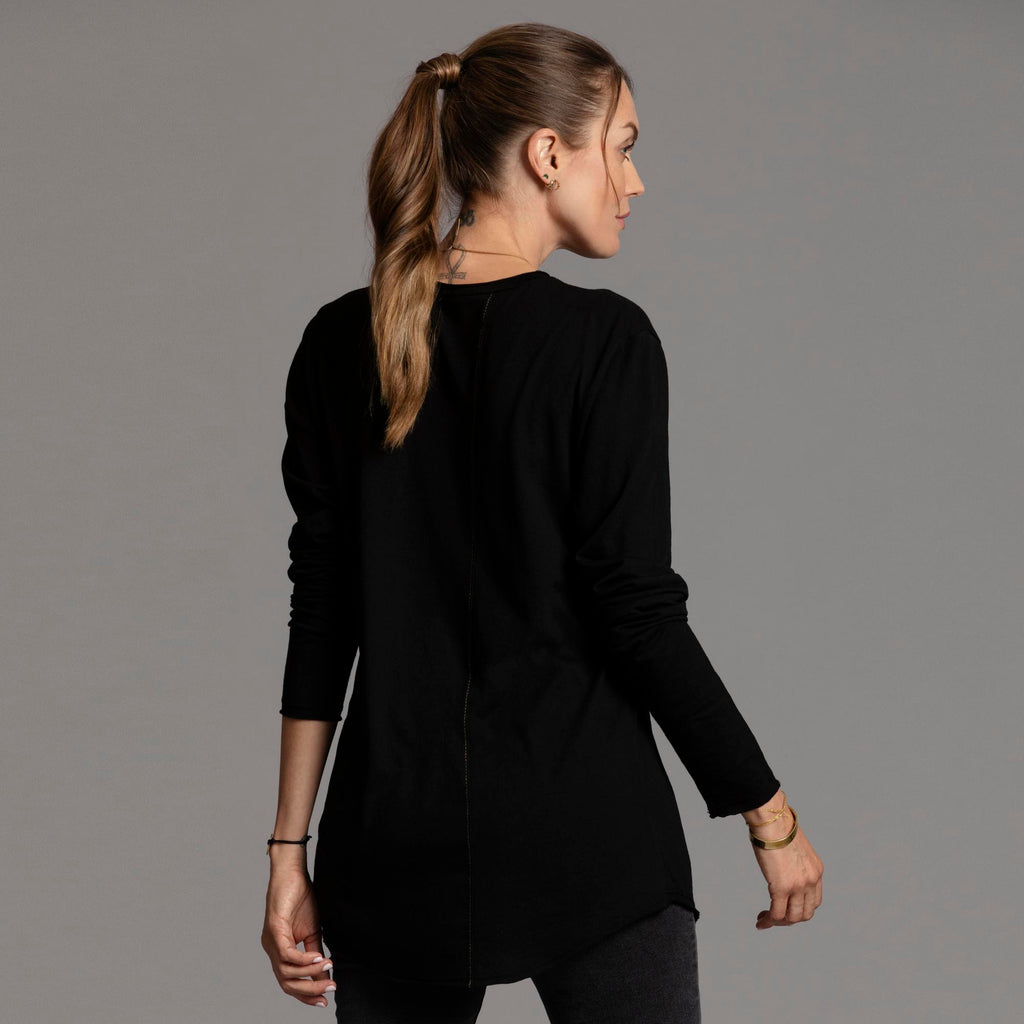 DIVINE LONG SLEEVE CREW SHIRT
