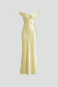 Anastacia | Women's Off Shoulder Fitted Maxi Dress