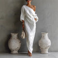 Anastasia | Women's One Shoulder Maxi Dress