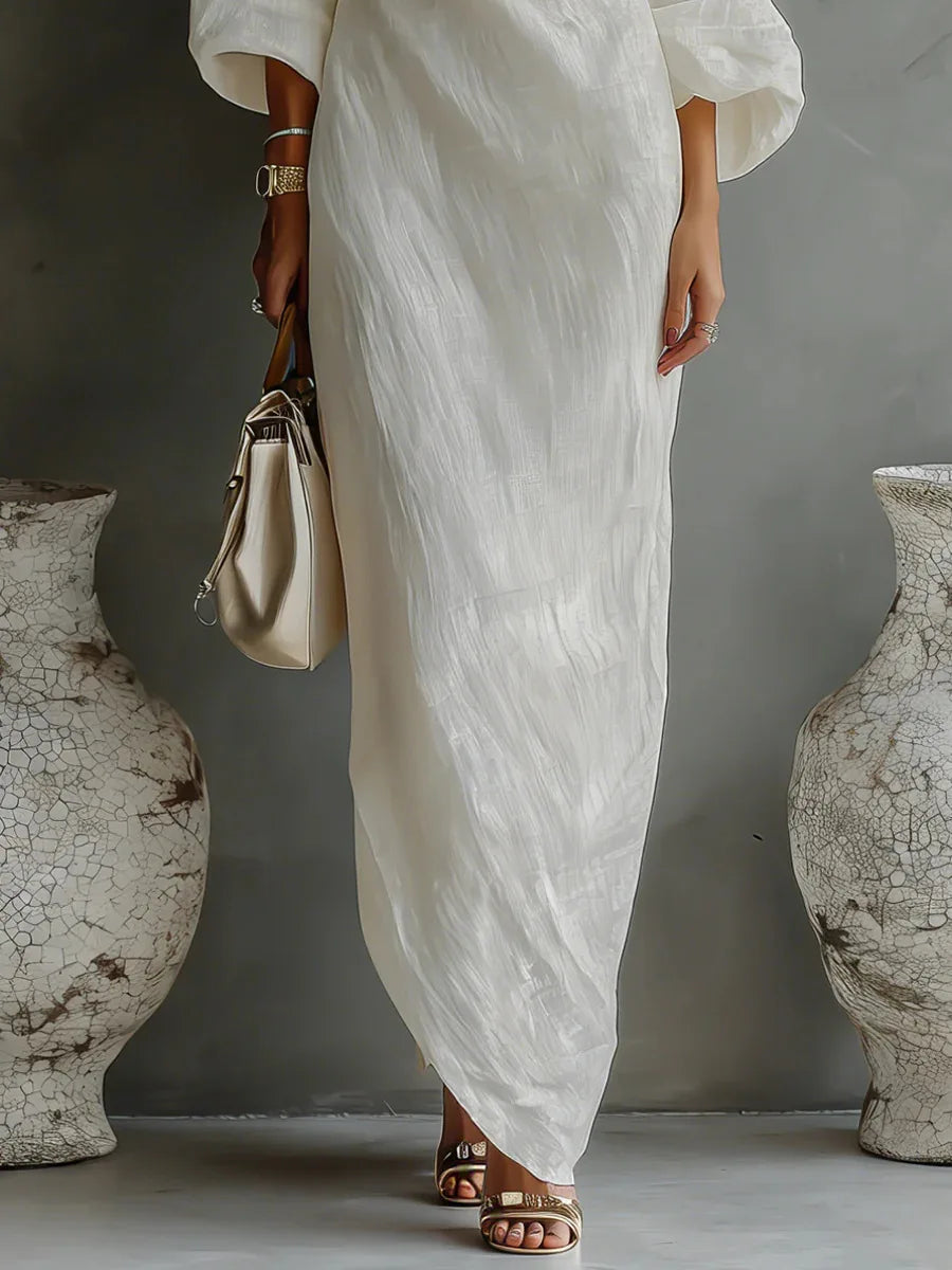 Anastasia | Women's One Shoulder Maxi Dress