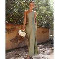 Primavera | Women's One Shoulder Maxi Dress